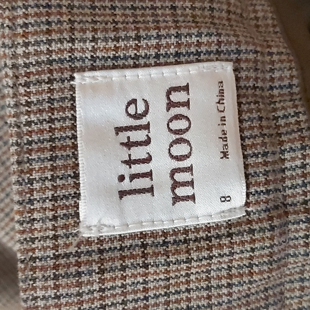 Aritzia (in tan) Little Moon Malva Pant size 8 beige cropped ankle wide leg pant - Picture 11 of 11